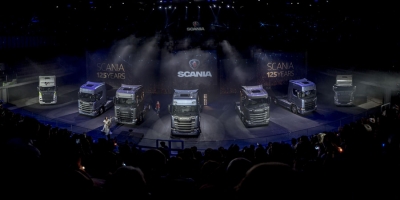 Presentación camiones Scania