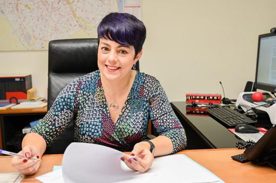 Marta Serrano, secretaria de Transportes