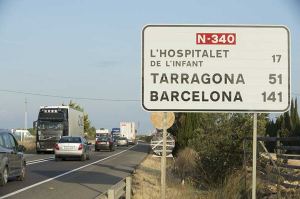 Movilizaciones en carretera catalana