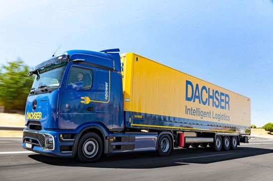 Mercedes-Benz eActros de Dachser