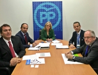 Reunión con el Grupo Parlamentario Popular