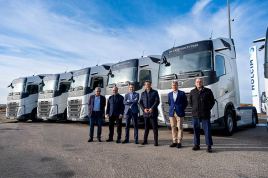 Volvo Trucks entrega 30 Volvo FH 500 I-Save a Holcim