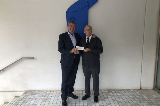 Presidentes de FVET y Casa Caridad de Valencia