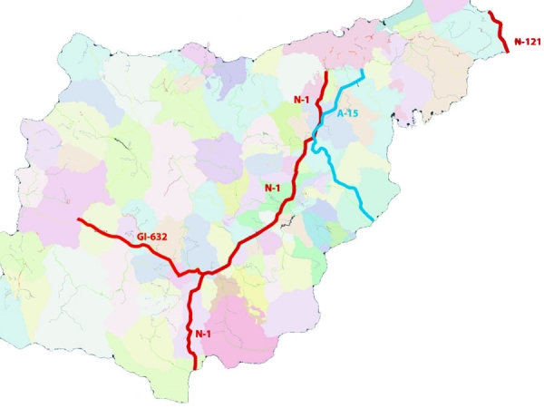 Próximos peajes en Guipúzcoa