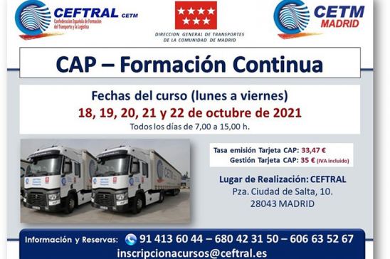 Curso CAP de CEFTRAL