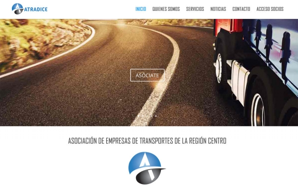 Nueva web de ATRADICE