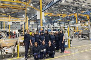Trabajadoras en Schmitz Cargobull