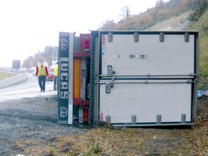 Accidente en carretera