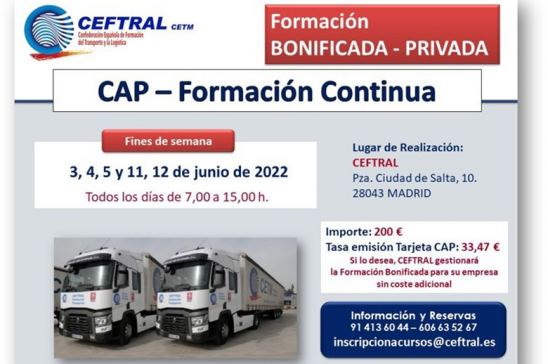 Curso CAP de CEFTRAL