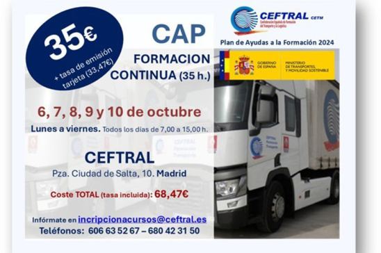 Curso CAP de CEFTRAL