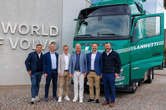 Lannutti confía en Volvo Trucks