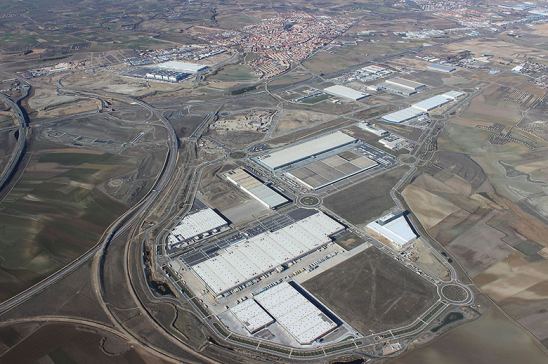 Vista aérea de Plataforma Central Iberum