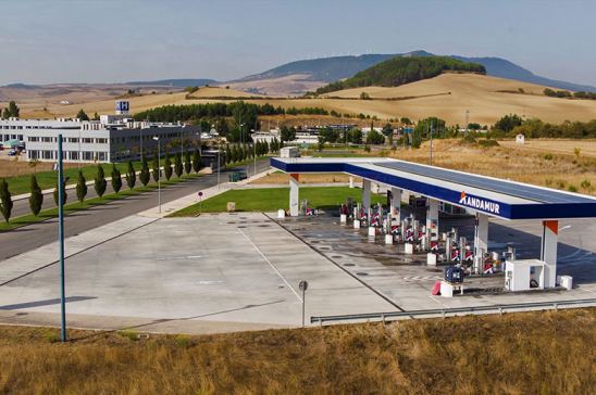 Área de Andamur en la Ciudad del Transporte de Pamplona