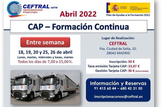 Curso CAP de CEFTRAL