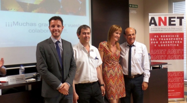 Los homejeados Marta Senosiain y José Ramón Martínez de Lizarrondo