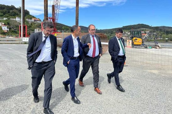 Visita del Comisionado del Corredor Atlántico