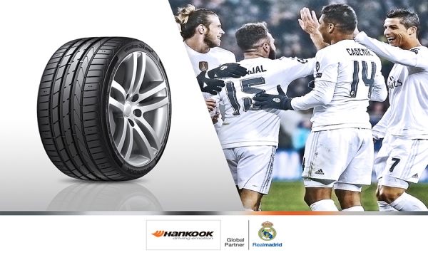 Colaboración de Hankook Tire y el Real Madrid