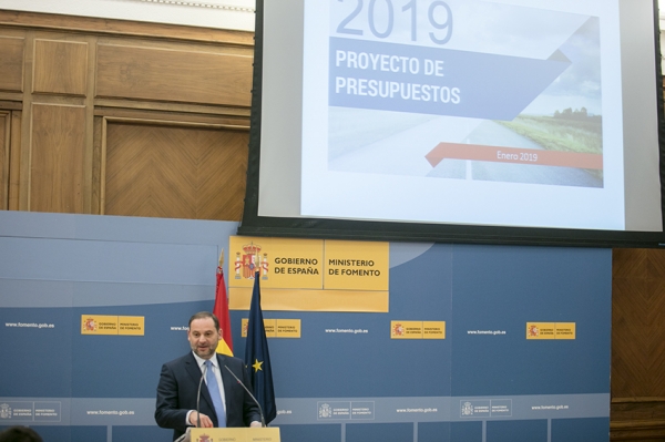 Presentación de los presupuestos del Ministerio de Fomento 2019