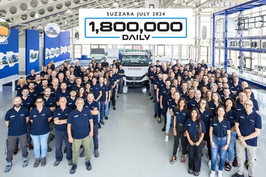 Lista la Iveco Daily número 1.800.000