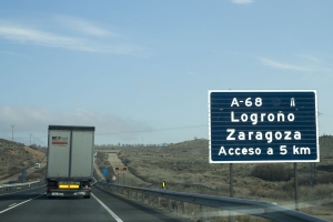 Autopista de paso obligado para camiones en el tramo de La Rioja