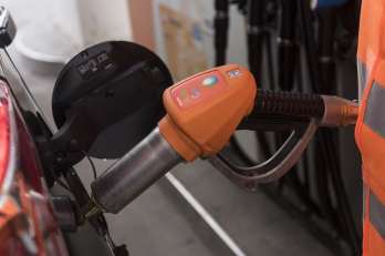 Repostaje de un vehículo de autogas