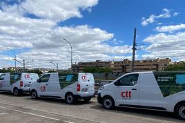 CTT Express incorpora 40 furgonetas 100% eléctricas a su flota de reparto