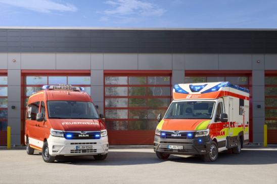 MAN marca nuevos estándares en vehículos de emergencia