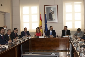 Reunión del ministro José Luis Ábalos con el Comité Nacional de Transporte por Carretera (CNTC)