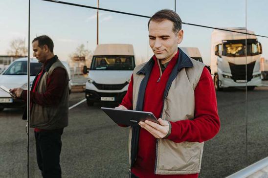 Uso de eCMR electrónico en el transporte