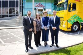 Lilly y DHL Freight ponen en marcha la primera ruta internacional de transporte de medicamentos con biodiésel