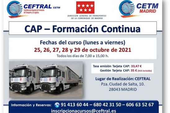 Curso CAP de CEFTRAL