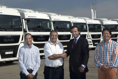 Entrega de los camiones a Gamertrans Norte