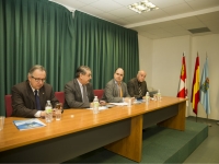 Ignacio Santos en el Centro de Transportes de Segovia