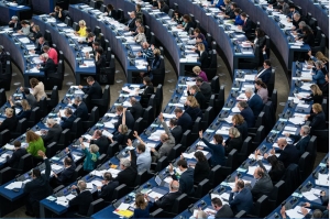 Votación en el Parlamento Europeo