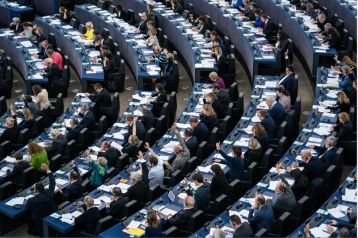Votación en el Parlamento Europeo
