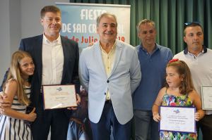 Premiados de ASETRA con motivo del día de San Cristóbal