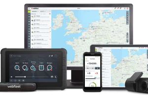 Tecnología Webfleet para el transporte