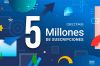 Cinco millones de suscriptores de Geotab