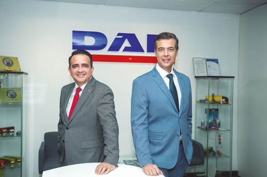 Luis Fernando Reyes y Antonio Morales (DAF)
