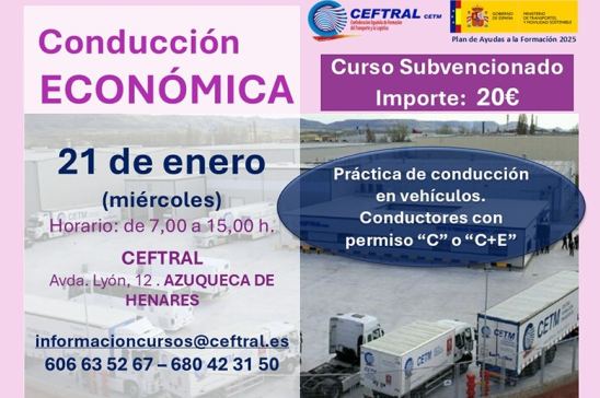 Cursos de conducción económica de CEFTRAL