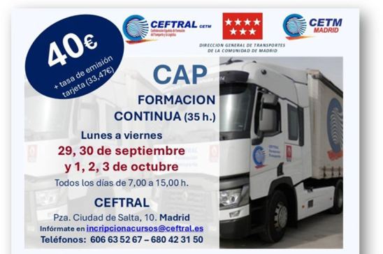 Curso CAP de CEFTRAL