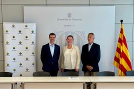 CIMALSA, Mercabarna y Railgrup firman un convenio para subir las mercancías al tren