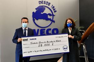 Donación Iveco al Banco de Alimentos