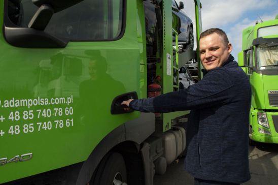Conductor extranjero haciendo cabotaje en Dinamarca