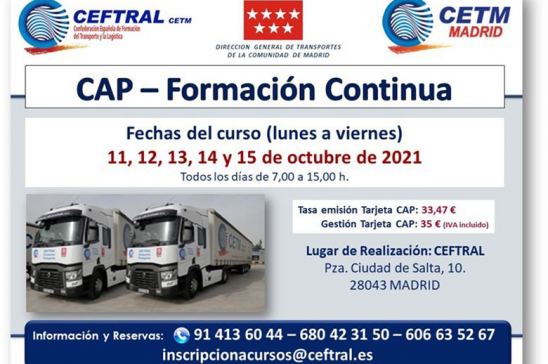 Curso CAP de CEFTRAL