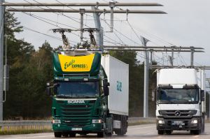 Autopista eléctrica en Alemania