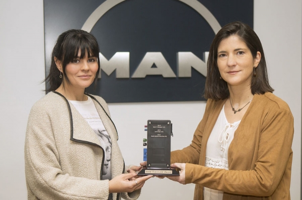 MAN Truck &amp; Bus Iberia premio TeleMatics Award