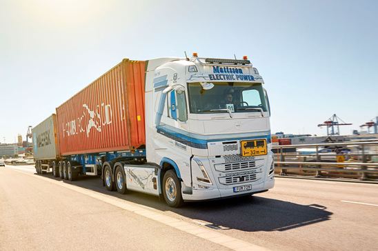 Volvo FH Electric 6X4 de gran tonelaje