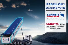 Schmitz Cargobull Ibérica estará presente en el salón SMOPYC
