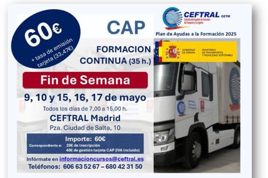 Curso CAP de CEFTRAL